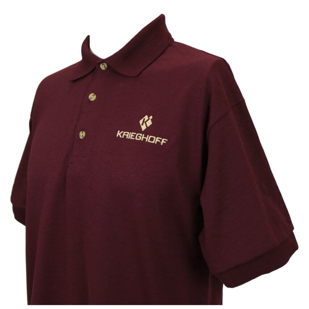 DryBlend Jersey Polo Shirt, Maroon